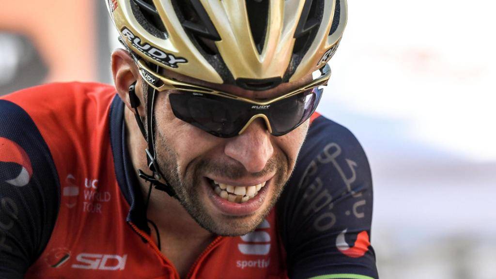 Vincenzo Nibali, der Sieger der ersten Bergetappe der Vuelta 2017