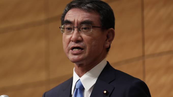 Kono ist Favorit im Rennen um Ministerpräsidentenamt in Japan
