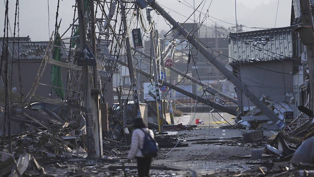210 Menschen werden nach jüngsten Angaben der örtlichen Behörden von Samstag nach wie vor vermisst. (Archivbild)