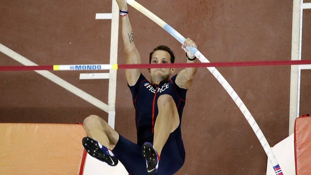 Renaud Lavillenie startet vier Tage nach den Olympischen Spielen in Lausanne