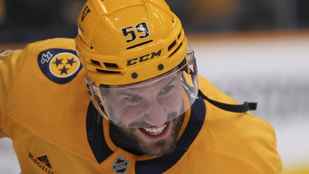 Roman Josi bereitete das entscheidende Tor beim Sieg gegen die Florida Panthers vor