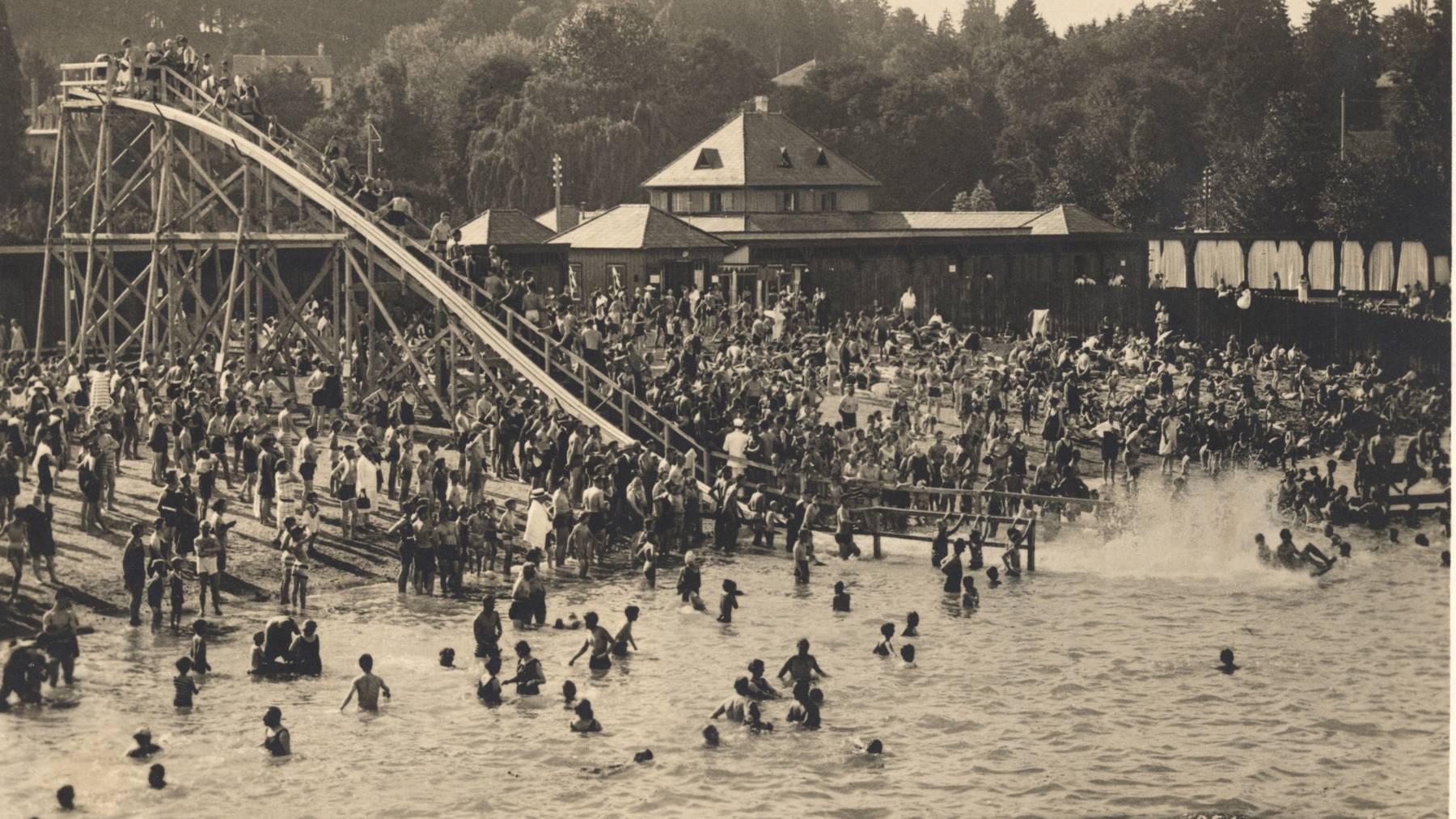 Strandbad Mythenquai Zürich 1929