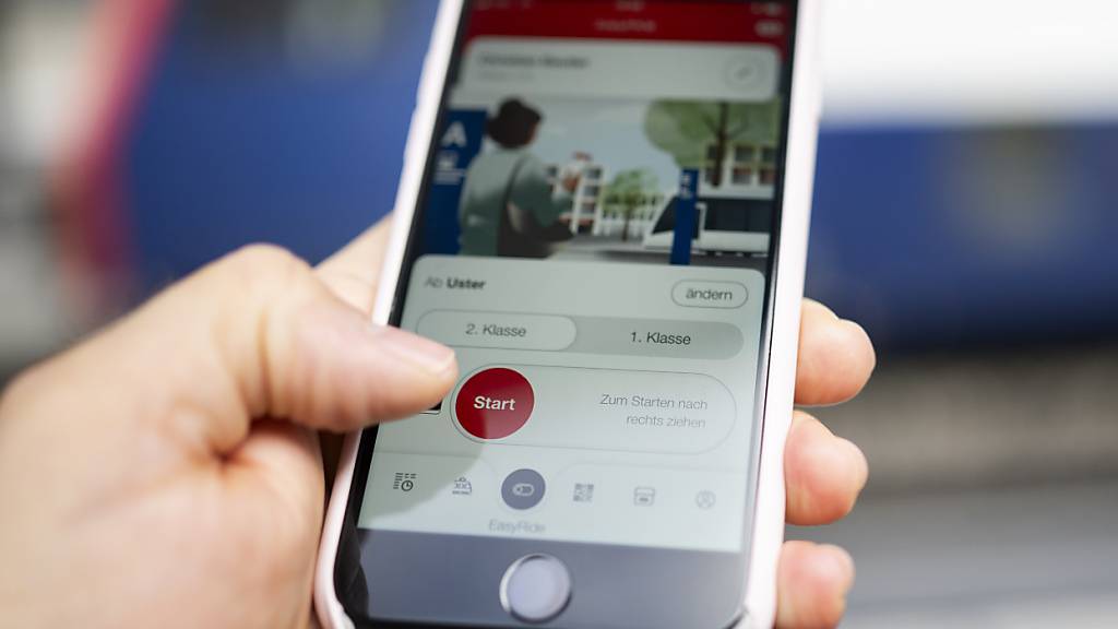 Für einen Test haben Forschende der ETH Zürich die SBB Easyride-Funktion ausgetrickst. Inzwischen geht das aber nicht mehr. (Archivbild)