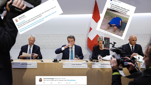 «Bundesplatz gibt Paradeplatz Tarif durch» – Twitter-User lachen über CS