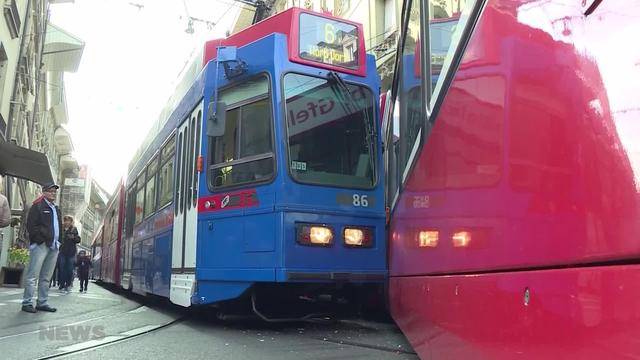 Tramkollision in Bern