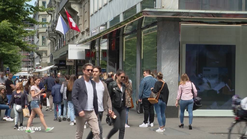 In Zürich herrscht wieder Shoppingfieber