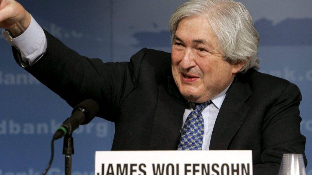 Der einstige Präsident der Weltbank, James D. Wolfensohn, ist verstorben. (Archivbild)