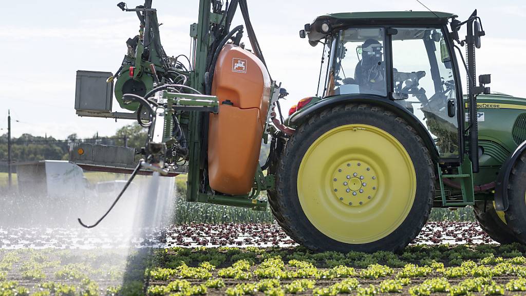 Generell ist der Gesamtabsatz von Pflanzenschutzmitteln in der Schweiz seit 2013 rückläufig, schreibt das Bundesamt für Landwirtschaft. (Archivbild)