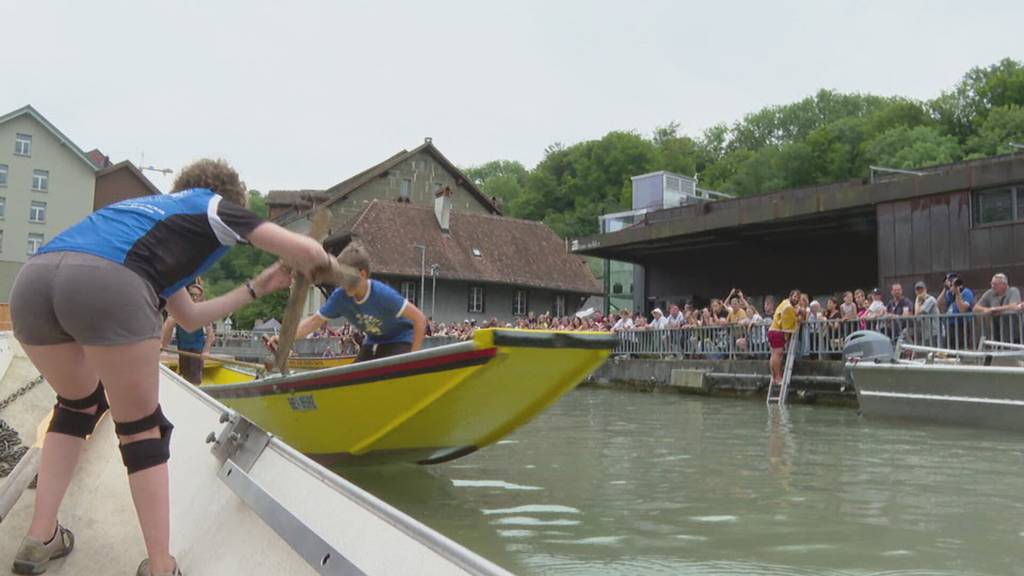 Ritterturnier auf der Aare: Heute findet das Berner Schifferstechen statt