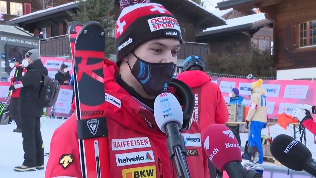 Loïc Meillard verpasst das Podest knapp: Österreicher Marco Schwarz gewinnt Slalom in Adelboden