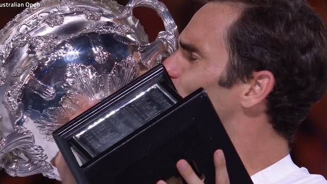 Roger Federer weint Tränen des Glücks