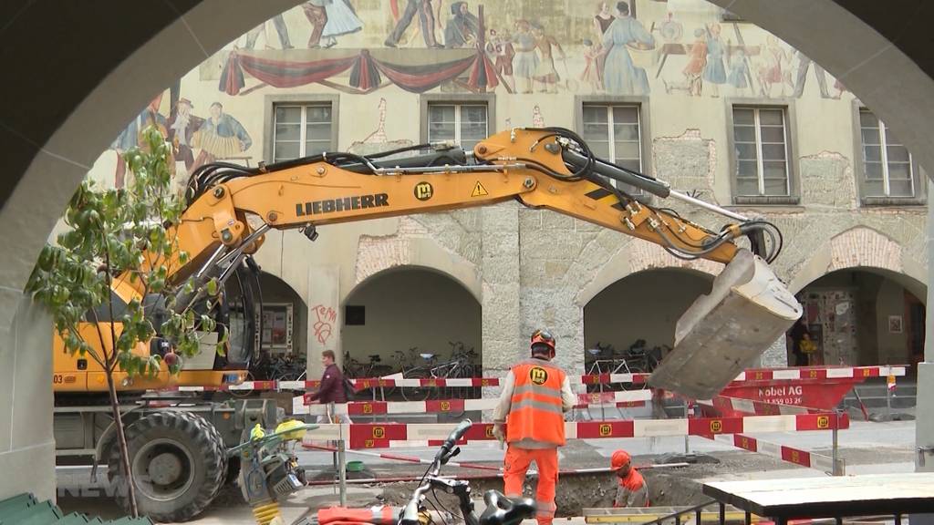 Umsatzeinbussen wegen ewiger Baustelle in Rathausgasse