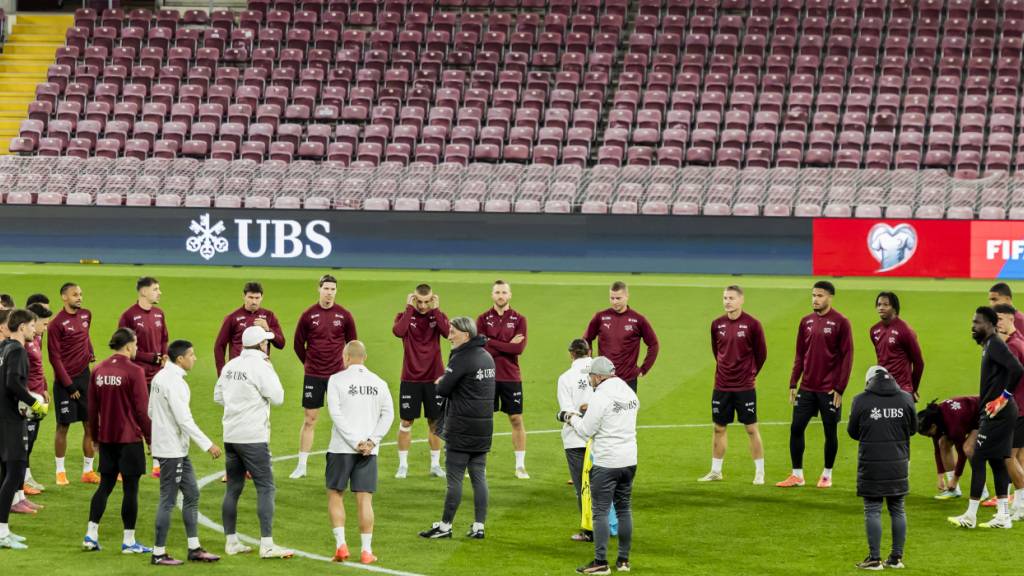 Die Schweizer Nationalmannschaft gastiert für das letzte Heimspiel vor der WM in St. Gallen