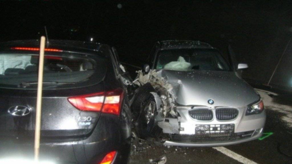 Ein Geisterfahrer hat auf der A2 bei Gurtnellen einen Unfall verursacht. Verletzt wurde niemand.