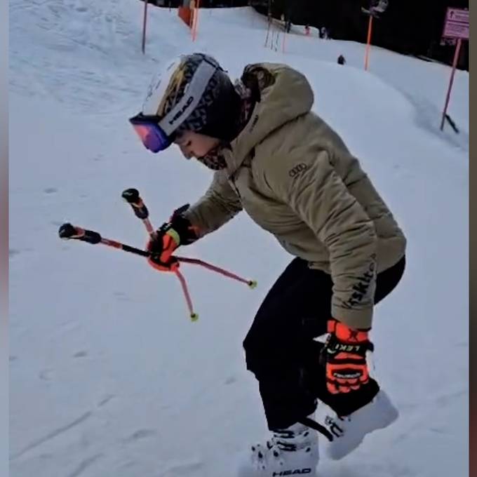 «Euer Girl ist zurück» – Wendy Holdener fährt wieder Ski