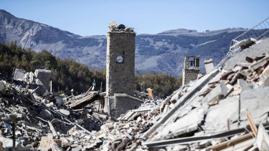 Das schwere Erdbeben im italienischen Amatrice ist fünf Jahre her.