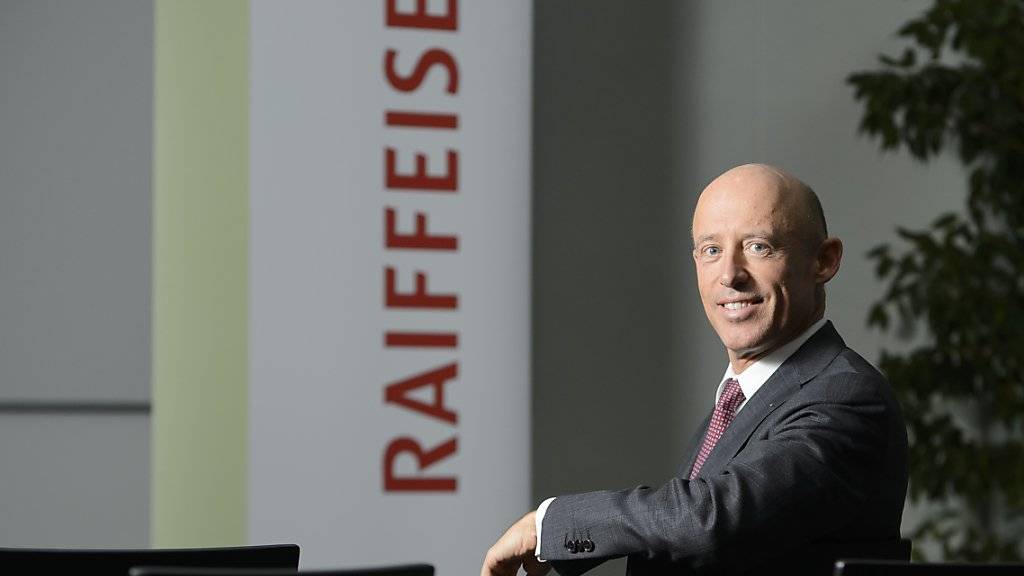 Raiffeisen wird seit Anfang Oktober vom Patrik Gisel geführt. Die Bankengruppe meldete für das vergangene Jahr einen Rekordgewinn. (Archivbild)