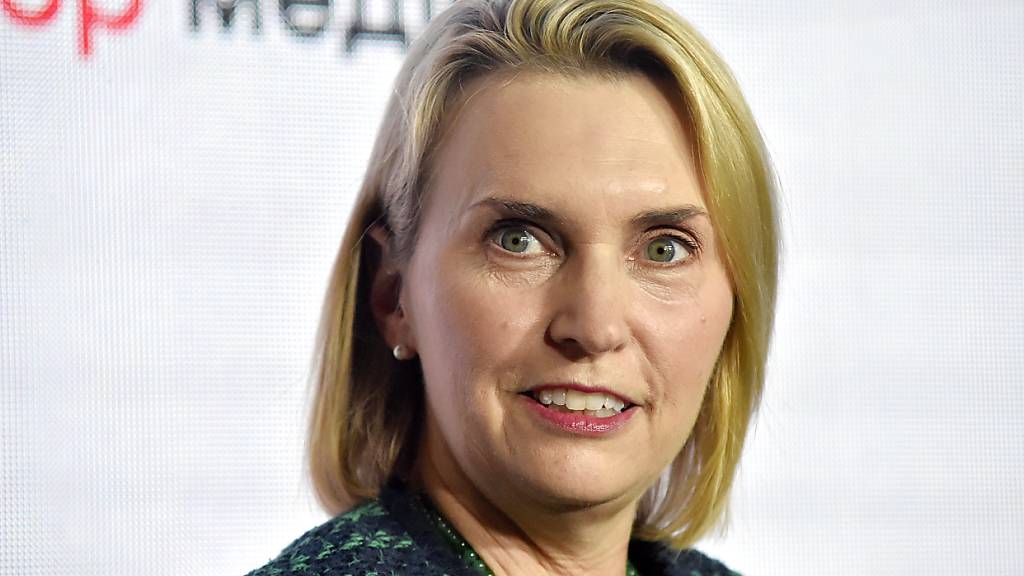 ARCHIV - US-Botschafterin Bridget Brink in Kiew. Foto: -/Ukrinform/dpa/Archivbild