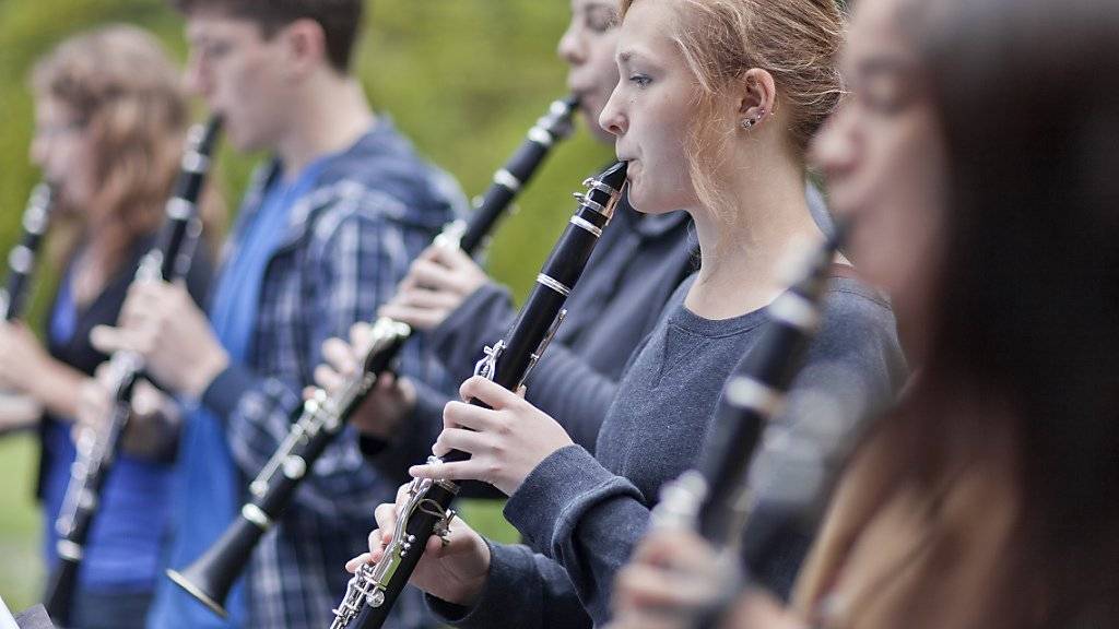 Der Bundesrat hat neue Instrumente zur Kulturförderung  in Kraft gesetzt. Dazu gehört unter anderem das Programm «Jugend und Musik», mit dem beispielsweise Musiklager für Kinder und Jugendliche gefördert werden sollen. (Archivbild)