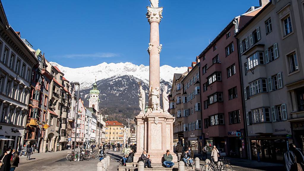 Inklusive seiner Hauptstadt Innsbruck: Für Tirol gilt aufgrund der als brisant eingeschätzten Corona-Lage eine Reisewarnung. Foto: Expa/Erich Spiess/APA/dpa