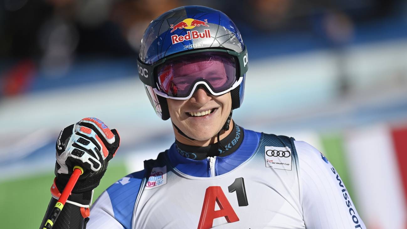 Marco Odermatt gewinnt den Riesenslalom zum Auftakt der Ski-Saison in Sölden