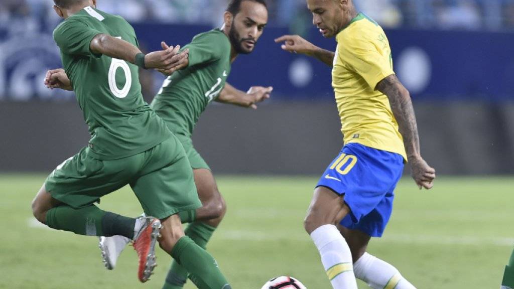 Auffälligster Akteur in Riad: Neymar spielt mit den Saudis Katz und Maus