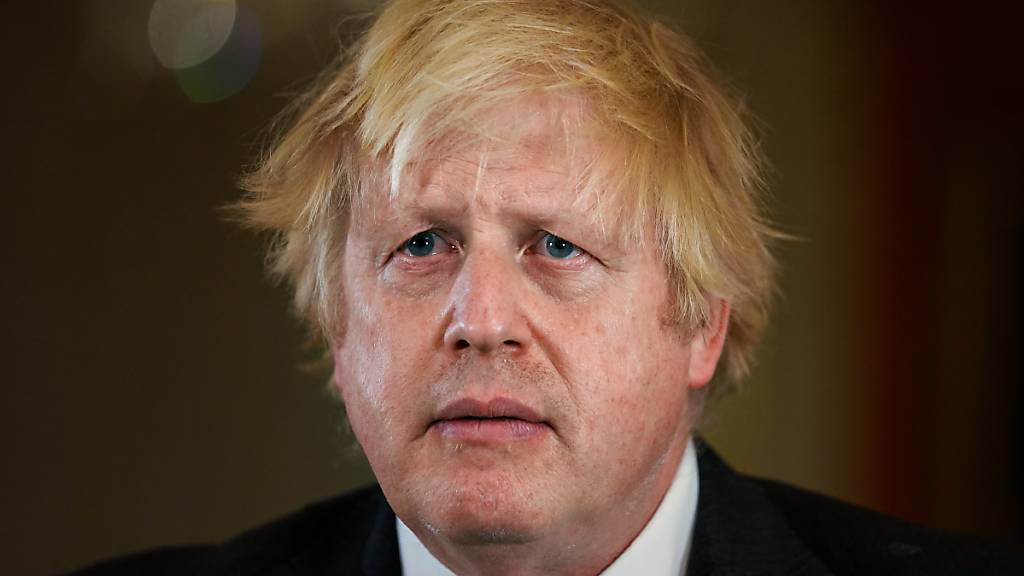 ARCHIV - Boris Johnson, Premierminister von Großbritannien, sieht seinen Fehler ein. Foto: Kirsty O'connor/PA Wire/dpa