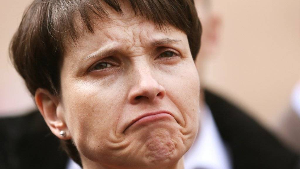 Die Vorsitzende der Partei Alternative für Deutschland (AfD), Frauke Petry, soll ihre Immunität verlieren. (Archivbild)