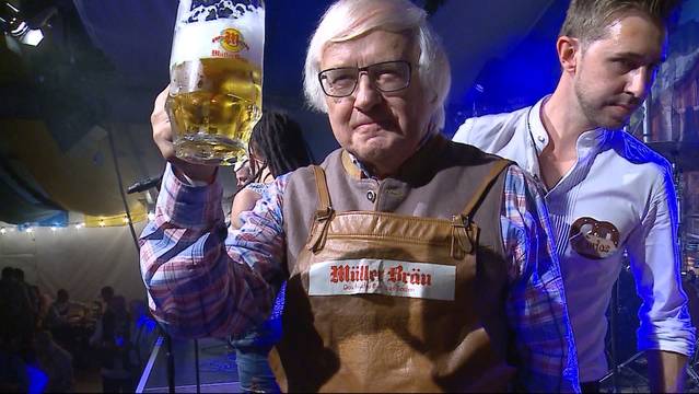 Gilbert Gress eröffnet Badener Oktoberfest
