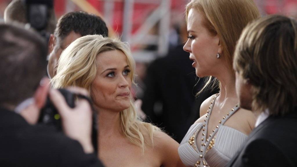Zwei, die beruflich harmonieren: Reese Witherspoon (links) und Nicole Kidman planen ein gemeinsames Filmprojekt. (Archivbild)