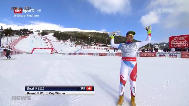 Feuz gewinnt Abfahrtsweltcup