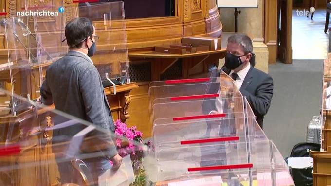 Corona-Showdown zum Auftakt der Frühlingssession