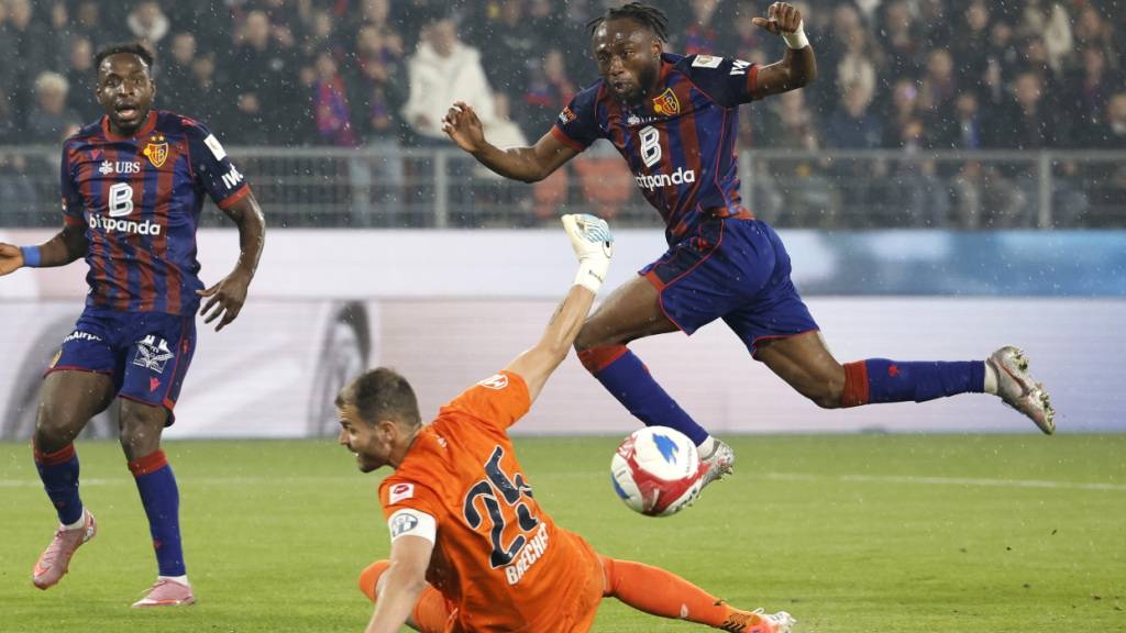 Bénie Traoré trifft früh zum 1:0 für Basel