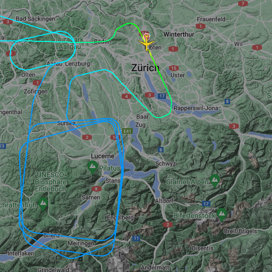 Swiss-Flieger muss Kerosin über der Zentralschweiz ablassen und umdrehen