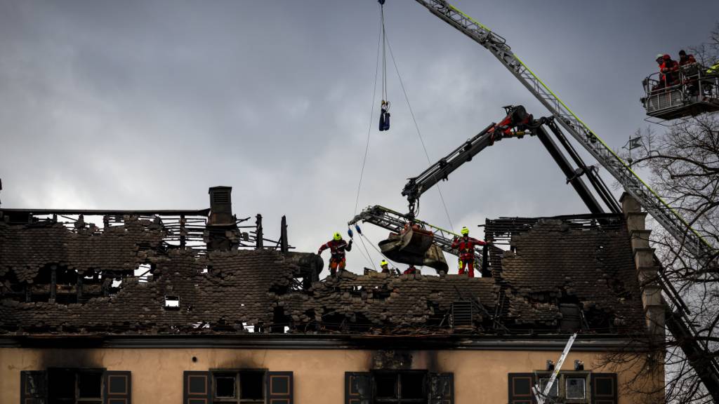 Der Vereinssitz der Zürcher Freimaurer ist in der Nacht auf Montag ausgebrannt. Gemäss Angaben der Staatsanwaltschaft war es wohl Brandstiftung. (Archivbild)