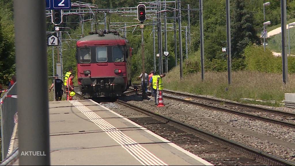 Kleinkind bei Zugunglück in Würenlos tödlich verunfallt