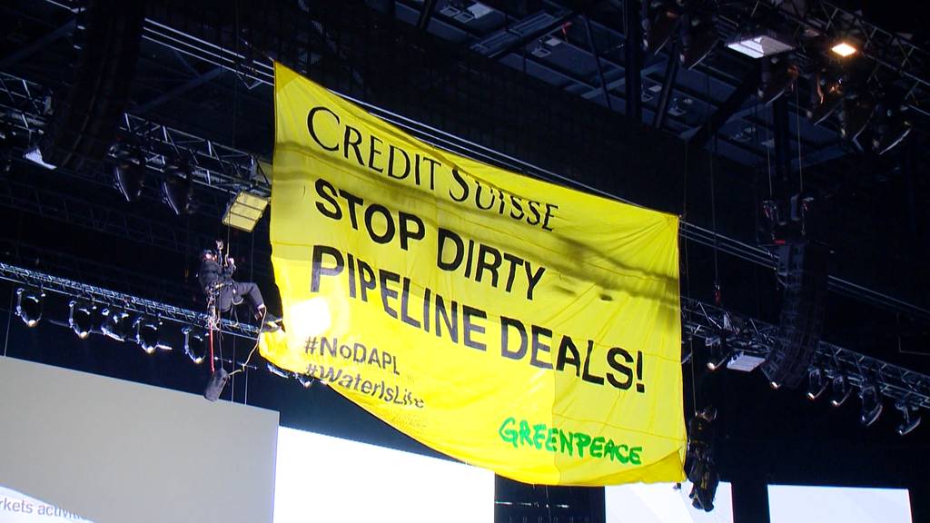 Credit Suisse spionierte Greenpeace aus