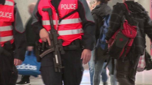 Polizeipräsenz in Bern