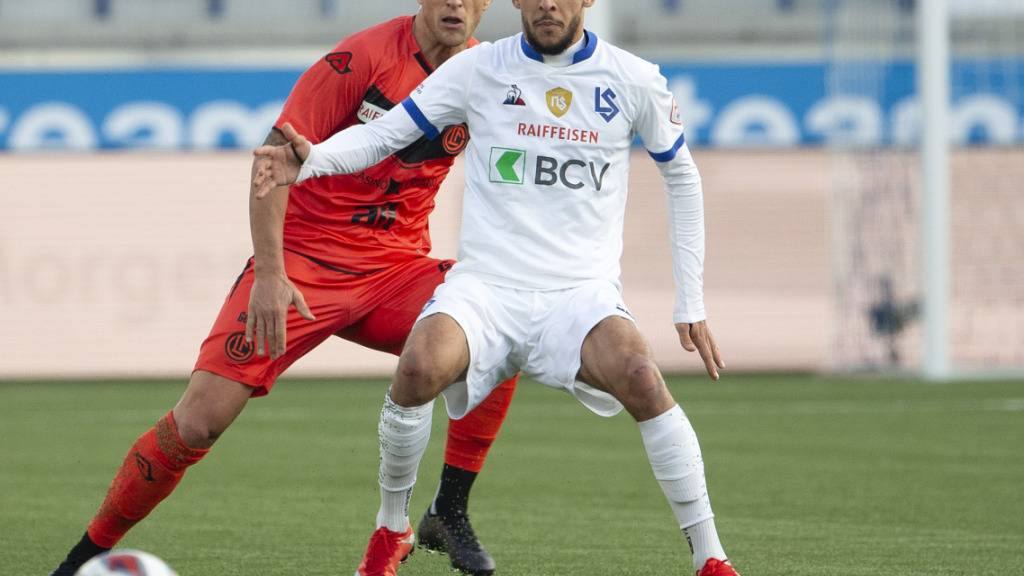 Hicham Mahou erzielte seinen ersten Treffer für Lausanne-Sport in der Super League