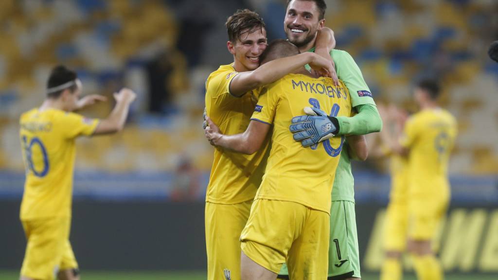 Die Ukrainer kamen auch dank Goalie Georgi Buschtschan zum Heimsieg gegen Spanien