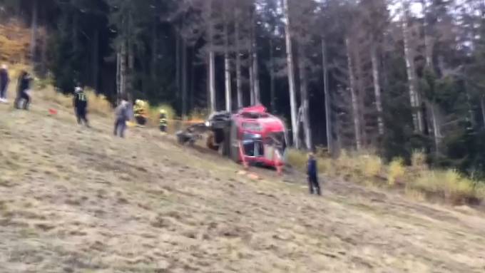 Ein Toter bei Seilbahnabsturz in Tschechien