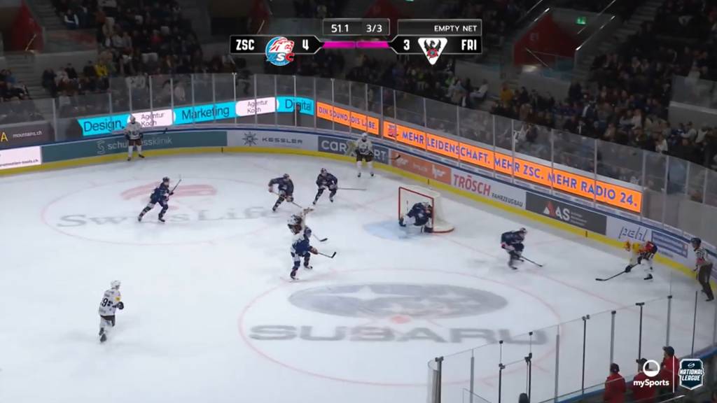 ZSC Lions gewinnen auch das zehnte Spiel