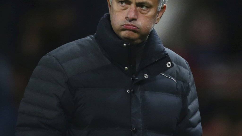 Hat eine happige Aufgabe vor sich: Manchester Uniteds Trainer José Mourinho trifft auf seinen Ex-Klub Chelsea