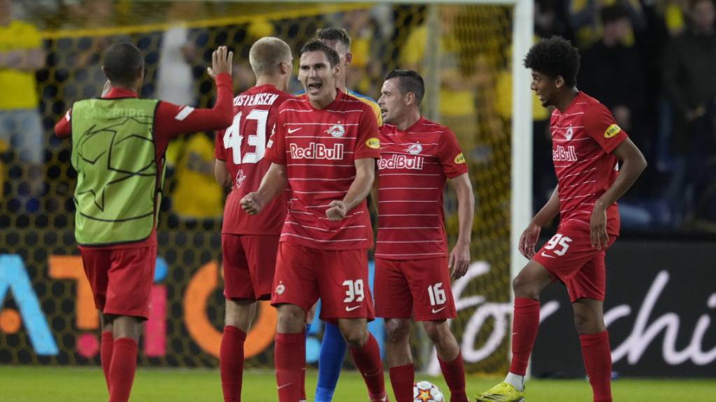 Salzburg jubelt über die Qualifikation für die Gruppenphase der Champions League