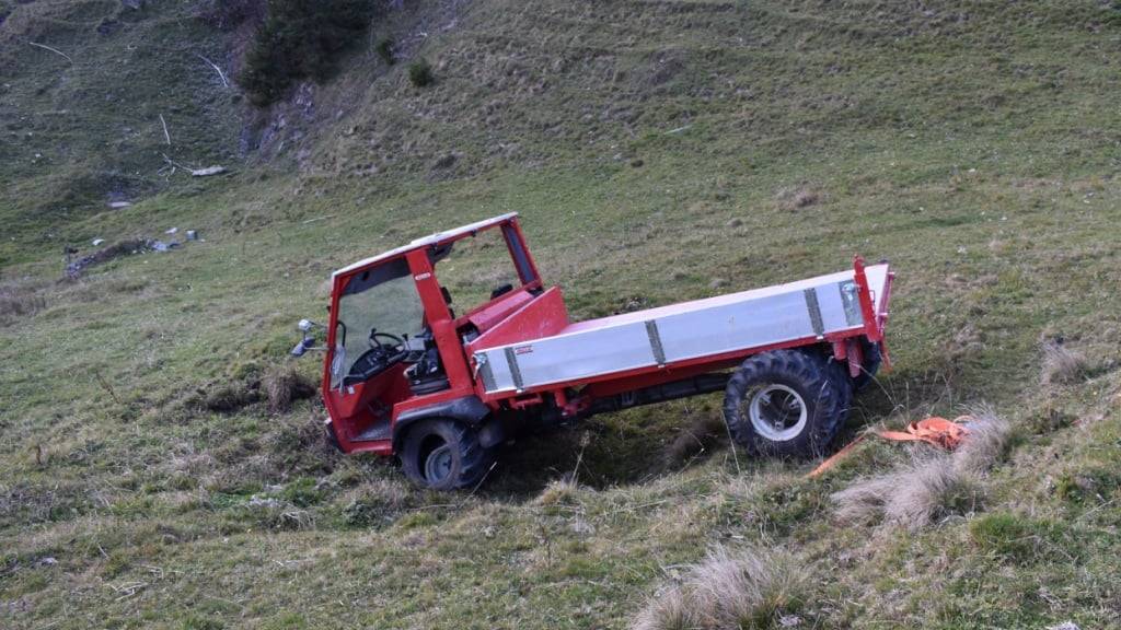 Mann stirbt in Urnäsch AR bei Unfall mit Landwirtschaftsfahrzeug