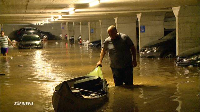 20 Millionen Franken Schaden nach Unwetter in Zürich