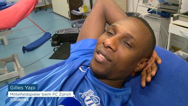 FCZ-Star Gilles Yapi auf dem Weg zur Besserung
