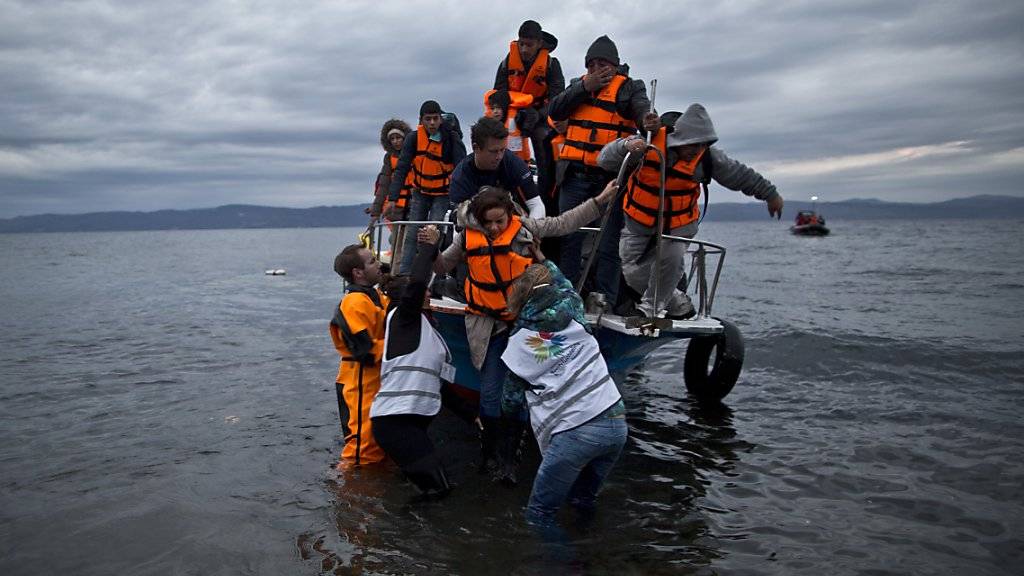 Immer wieder versuchen Flüchtlinge, aus der Türkei nach Lesbos zu gelangen. (Archiv)