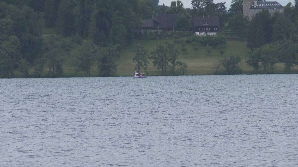 Segelboot auf dem Zugersee gesunken