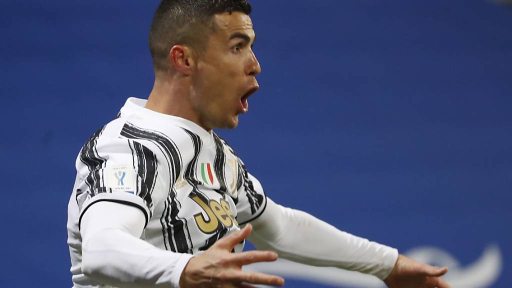 Cristiano Ronaldo brachte in der 64. Minute mit einem Abstauber Juventus Turin gegen Napoli in Führung